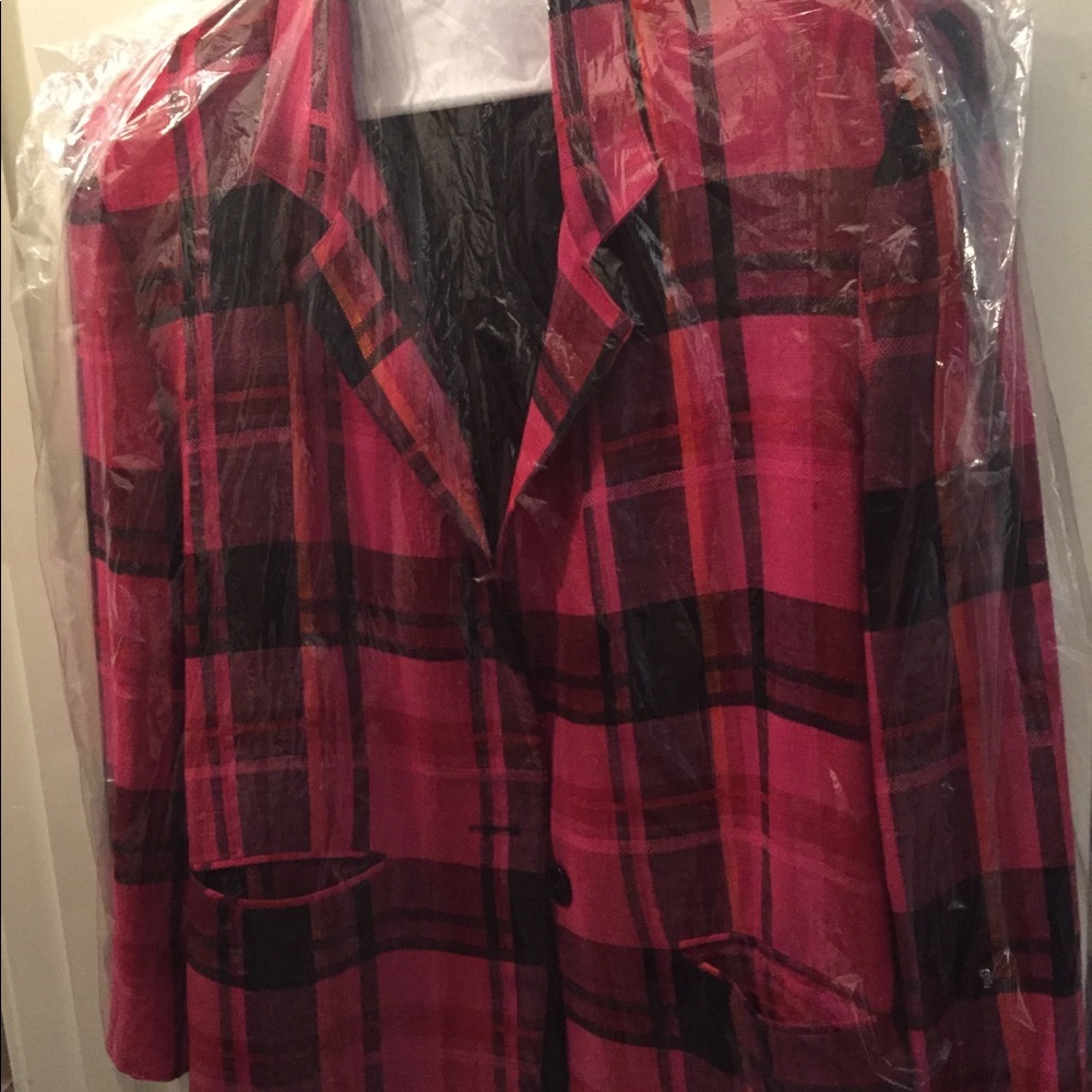 Pro-Dry Cleaned Vintage Hunters Run Blazer Jacket